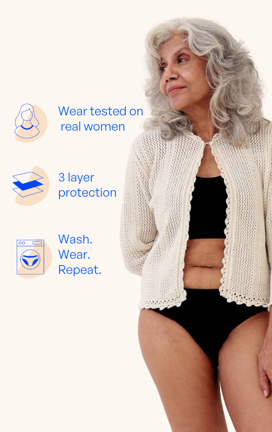 Ride or Dry™ Leakproof Underwear for Women | Holds Up to 30ml